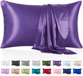 Silk Like Satin Pillowcase Standard Size, 2 Pack, 20x26 Inches by VCUSUELER