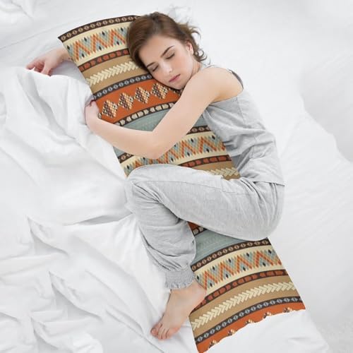 Aztec Ethnic Pattern Body Pillow Cover Pillowcase - Image 7