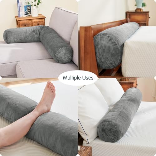 SyMax 7.8"x47" Body Pillow for Adults, Long Round Body Pillow for Adults - Image 5