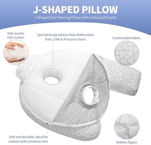 J-Shaped Ear Piercing Pillow - Image 5