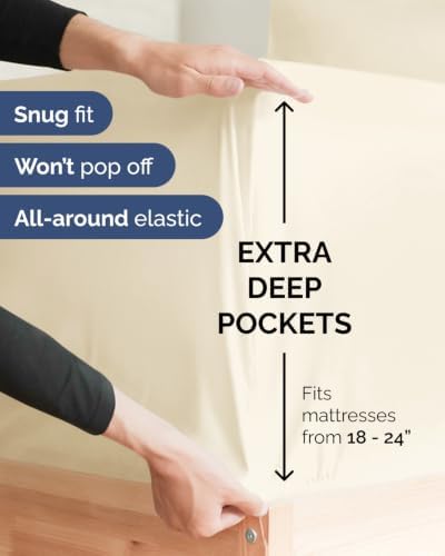 Extra Deep Flex Top Split Head King Sheet Set - Image 4