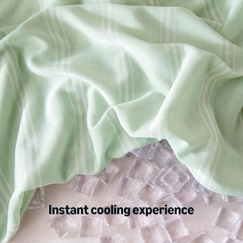 Amazon Basics Stripe Cooling Pillow Cases - Image 3