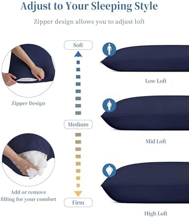 YZ HOME Full Body Pillow Insert -Large Long Bed Pillow - Image 6