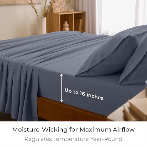 Mellanni Iconic 4-Piece, Ultra Soft Sheet Set - Image 4