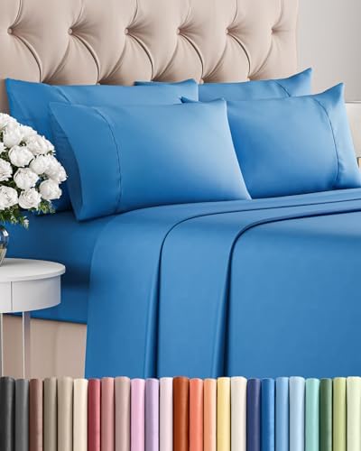 Cal King 6 Piece Bed Sheet Set by CGKUnlimited