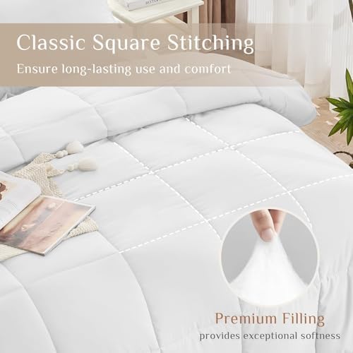 JOLLYVOGUE California King Comforter Set, Ultra-Soft Bed in a Bag Cal King Size - Image 3