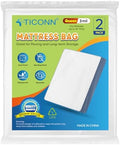 TICONN 2PK Plastic Mattress Bags by TICONN