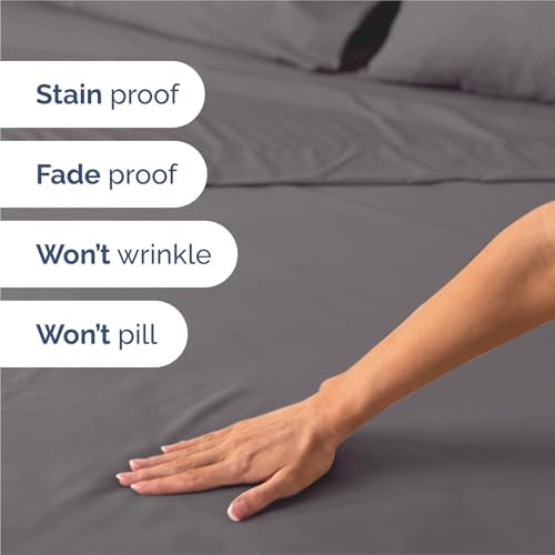 Split King 7 Piece Bed Sheet Set - Image 5
