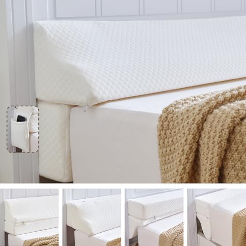 Bed Wedge Gap Filler Queen Size, Wedge Pillow by Couzssyhi