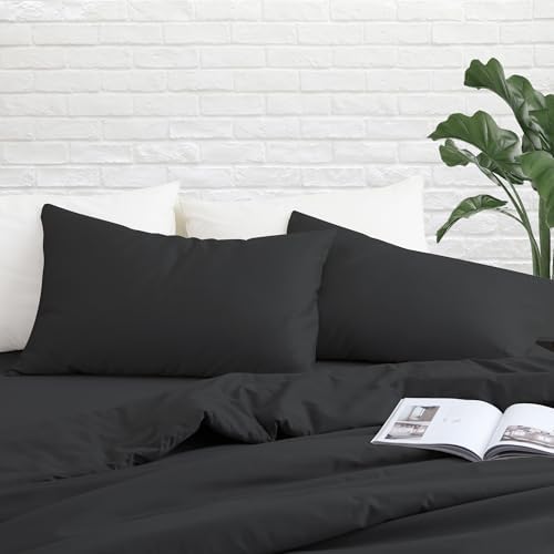 Pillow Cases King Size 100% Egyptian Cotton 4 Pcs, 400 Thread Count Sateen - Image 7