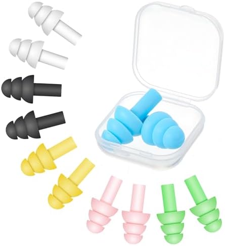6 Pairs Small Ear Plugs for Sleeping, Soft Earplugs by Unknown