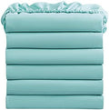 FreshCulture Full Fitted Sheets, Bulk Pack of 6, Deep Pocket, Soft Microfiber by FreshCulture