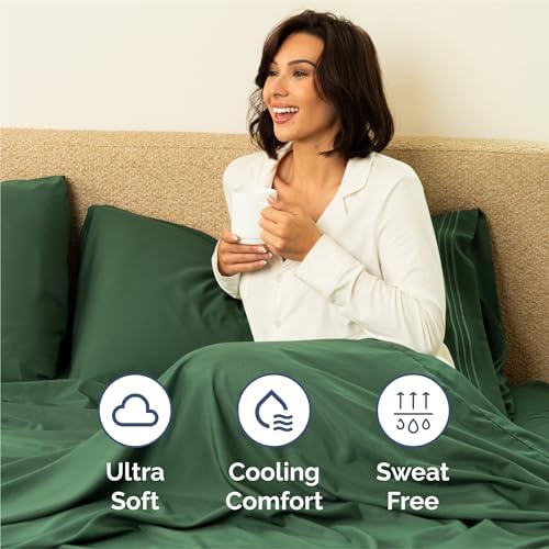 Split King Size 5 Piece Sheet Set - Image 4