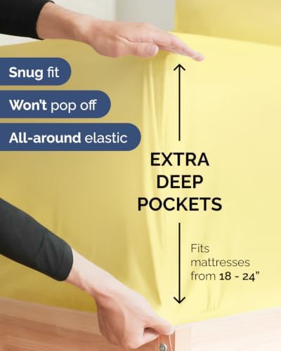 Extra Deep Flex Top Split Head King Sheet Set - Image 4