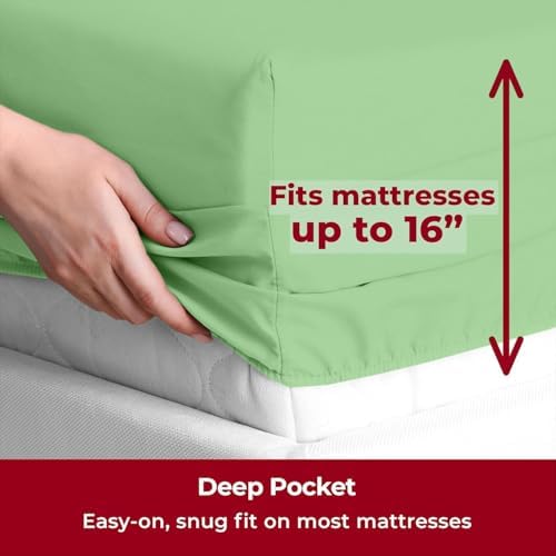 Mellanni Iconic 5-Piece, Ultra Soft Sheet Set - Image 5