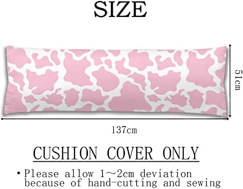 Cow Print Body Pillow Cover Cute Farm Milk Cow Animal Cowhide Cushion Case - Image 2