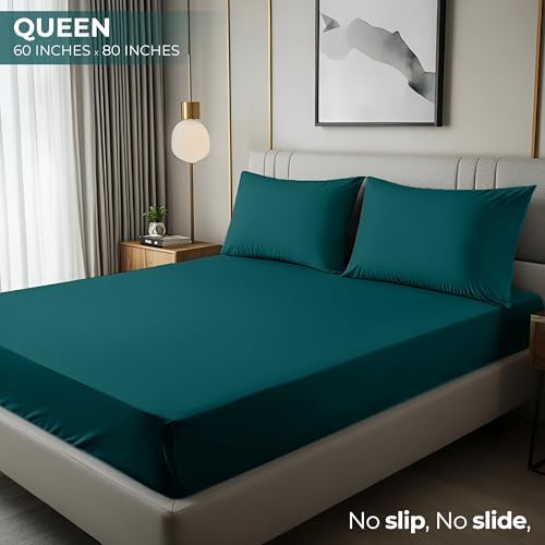 Queen Fitted Sheet, Ultra Soft Fits Up to 15 Inch Deep Pocket - Image 2