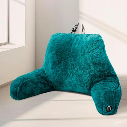Nestl Fur Reading Pillow, Stylish Back Pillow by Nestl