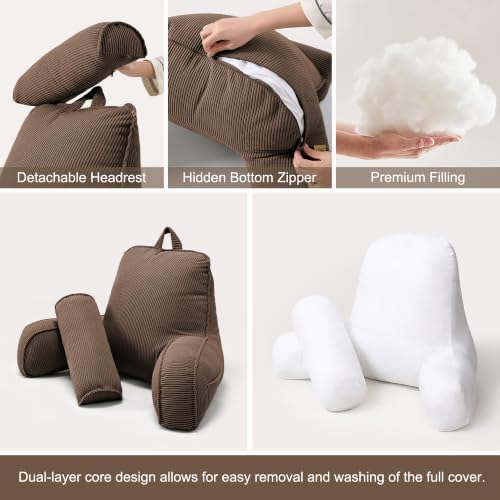 Reading Pillow for Sitting Up in Bed - Image 6