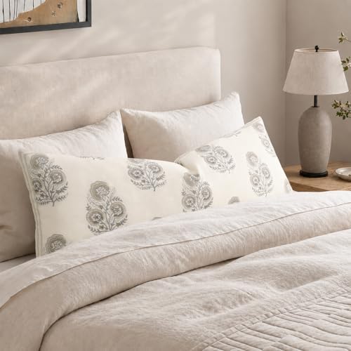 Vintage Floral 14x36 Lumbar Pillow Cover - Image 3