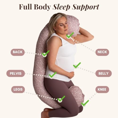 BellaMoon C Shaped Pregnancy Pillow - Image 3