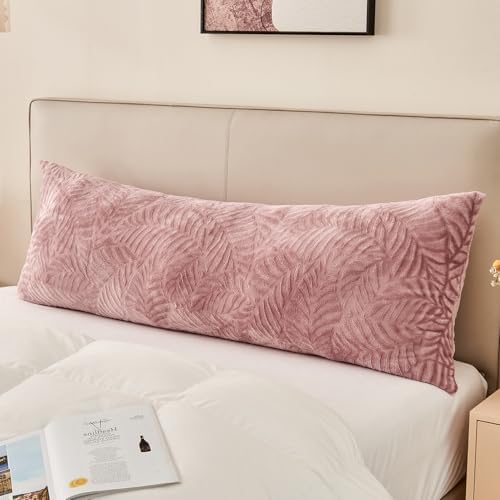 SOCHOW Body Pillow Cover 21x54 Inches, 1 Pack, Dusty Pink by SOCHOW