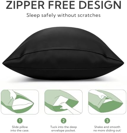 MR&HM King Pillowcase Set of 2, Cooling & Breathable - Image 5