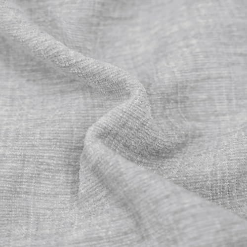 CaliTime Decorative Couch Throw Pillow Covers 22 X 22 Inches Moonbeam Gray - Image 2