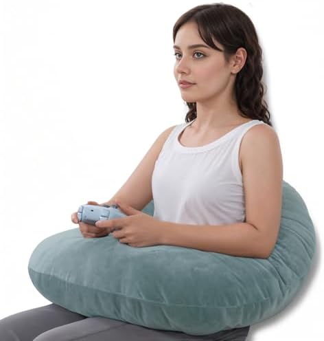 QUEEN ROSE Reading Pillow, Gaming Lap Pillow by QUEENROSE