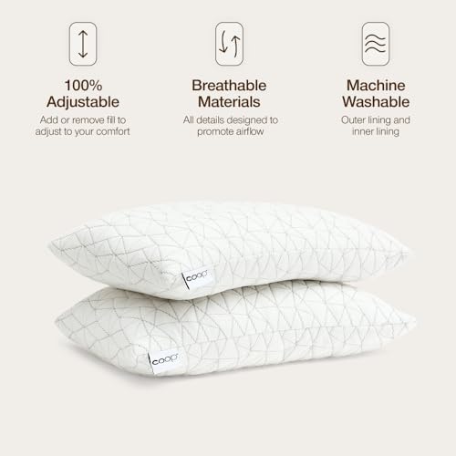 Coop Home Goods Original Toddler Adjustable Pillow, Breathable, - Image 5