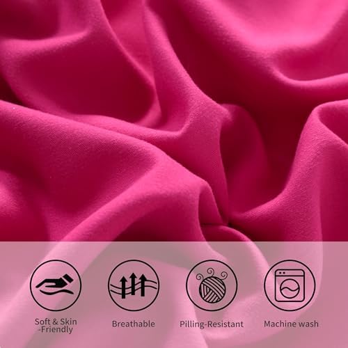 Body Pillow Cases, 2 Pack, 20x54 in, Microfiber - Image 5