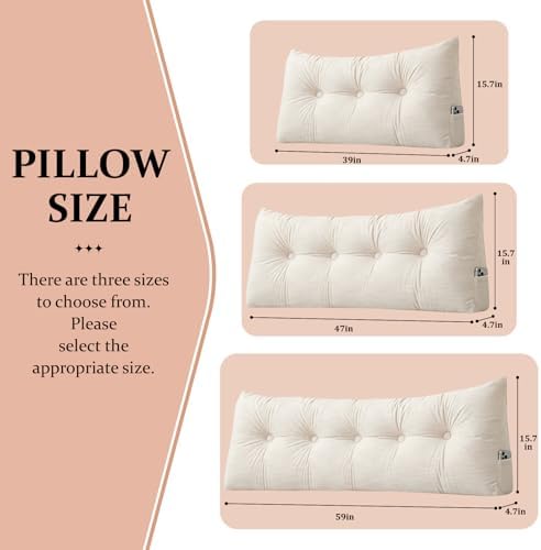 Triangular Headboard Pillow Twin XL - Image 6