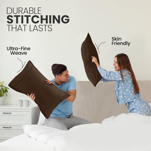 Pillow Cases Standard Size Set of 2, Ultra Soft Comfy Pillow Covers - Image 4
