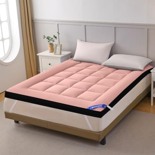 Shatex 2.5 inch Mattress Topper, King Size Mattress Pad - Image 3
