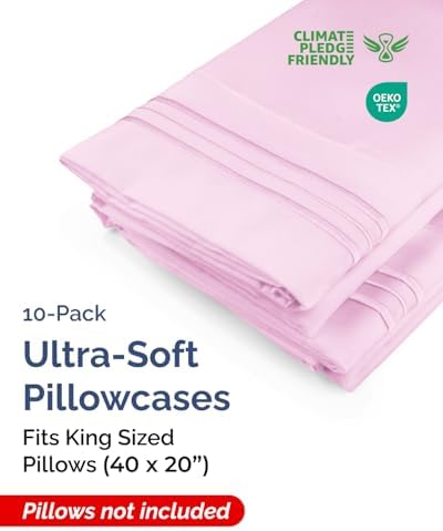 King Pillow Cases Set of 10 - Image 2
