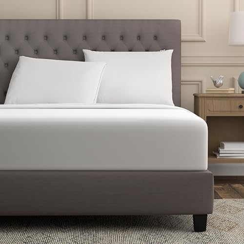 Sealy All Cotton Zippered Pillow Protector Standard/Queen 2Pack - Image 6