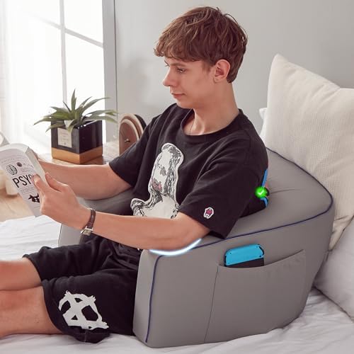 cooloo8 Reading Pillow with Armrests – Extra Large Memory Foam Gaming Pillow - Image 6