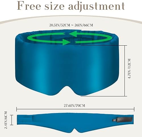 SECZIPE 100% Mulberry Silk Sleep Mask Eye Mask - Image 5