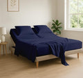 4 Piece Flex Head King Sheet Set 34" Top, 100% Egyptian Cotton by COTTINGON
