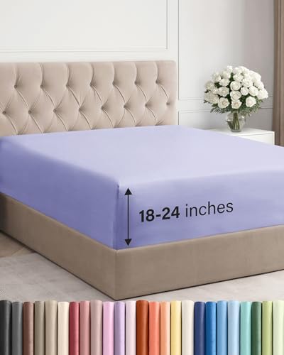 CGK Linens Extra Deep Cal King Fitted Sheet by CGKUnlimited