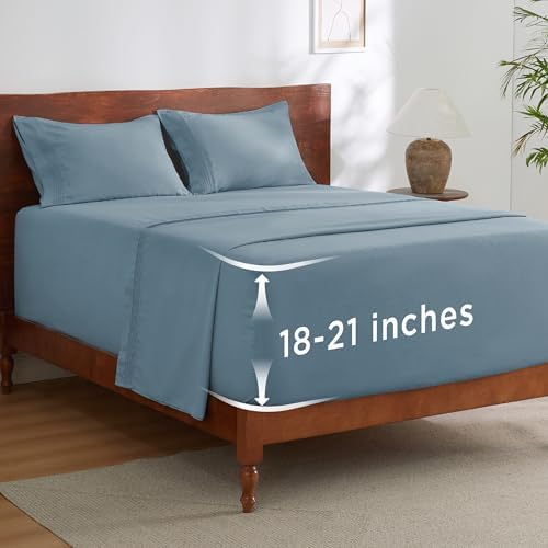 Bedsure Deep Pocket Queen Sheets Set by BEDSURE
