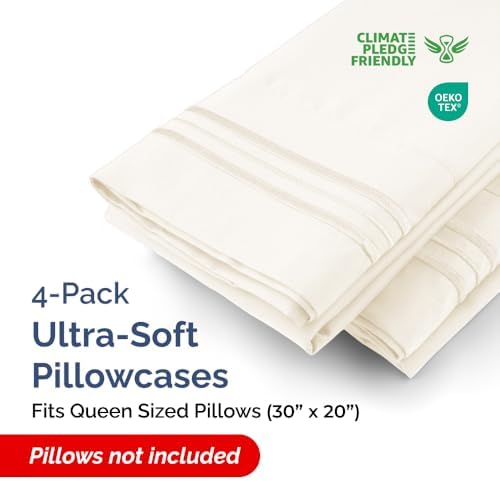 Queen Pillow Cases Set of 4 - Image 2