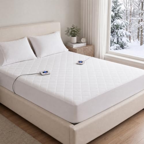 Sealy Heated Mattress Pad King Size Dual Control 10 Heat Levels - Image 6