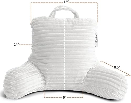 Nestl White Reading Pillow - Image 3