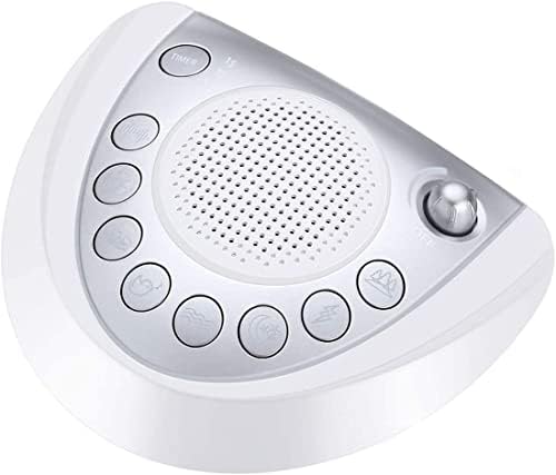 Raynic White Noise Machine, Battery Powered Sound Machine, Portable Sleep by Raynic