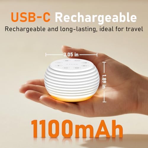 SleeZOO Portable Sound Machine White Noise Machine Sleep Machine - Image 2