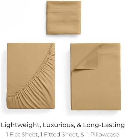Mellanni Iconic 3-Piece, Ultra Soft Sheet Set - Image 3