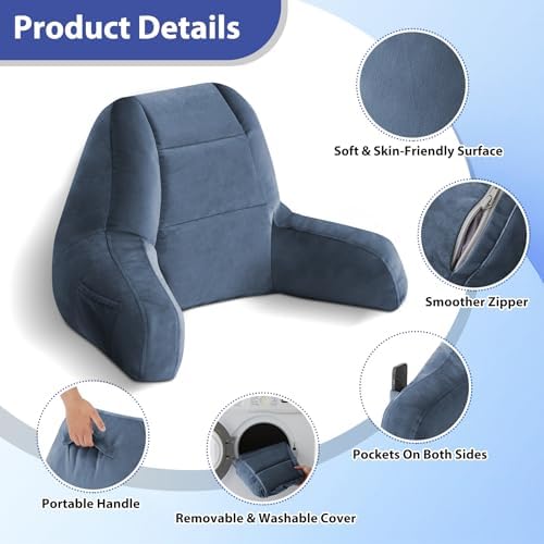 IASEAHK Reading Pillow, Back Pillow - Image 5