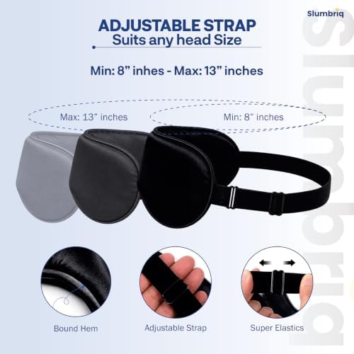 Cooling Eye Mask for Sleeping, Reusable Hot & Cold Gel Eye Mask - Image 4