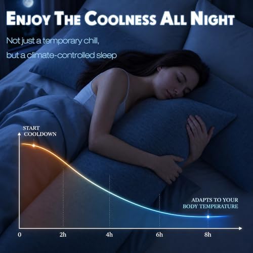 Tudomro 2 Pack Cooling Body Pillow Cases - Image 3